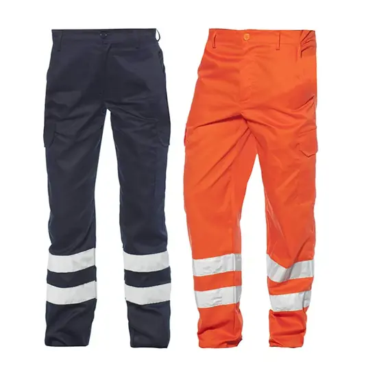 Pantaloni lunghi con bande rifrangenti  L090