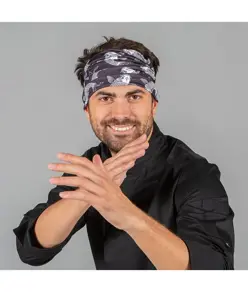 Bandana con stampa Garys