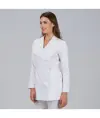 Bata mujer abierta cuello chimenea aria Garys