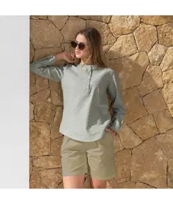 Bermuda donna occhielli vita Garys