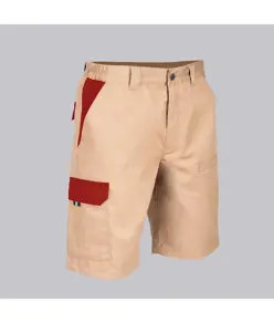 Bermuda unisex multitasche elastico combinato Garys Acero
