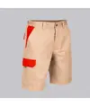 Bermuda unisex multitasche elastico combinato Garys Acero
