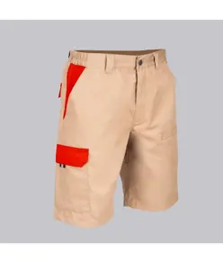 Bermuda unisex multitasche elastico combinato Garys Acero
