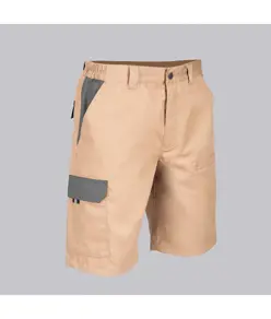 Bermuda unisex multitasche elastico combinato Garys Acero