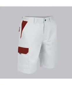 Bermuda unisex multitasche elastico combinato Garys Acero