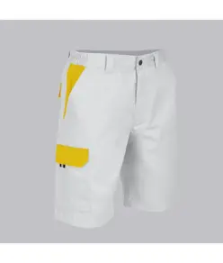 Bermuda unisex multitasche elastico combinato Garys Acero