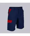 Bermuda unisex multitasche elastico combinato Garys Acero