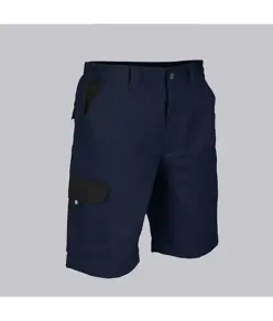 Bermuda unisex multitasche elastico combinato Garys Acero