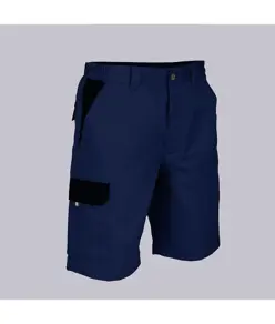 Bermuda unisex multitasche elastico combinato Garys Acero