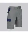 Bermuda unisex multitasche elastico combinato Garys Acero