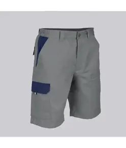 Bermuda unisex multitasche elastico combinato Garys Acero