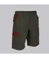 Bermuda unisex multitasche elastico combinato Garys Acero
