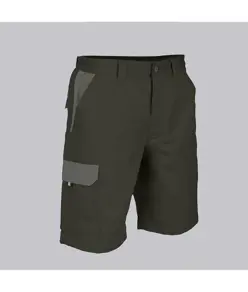 Bermuda unisex multitasche elastico combinato Garys Acero