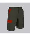 Bermuda unisex multitasche elastico combinato Garys Acero