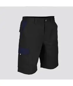 Bermuda unisex multitasche elastico combinato Garys Acero