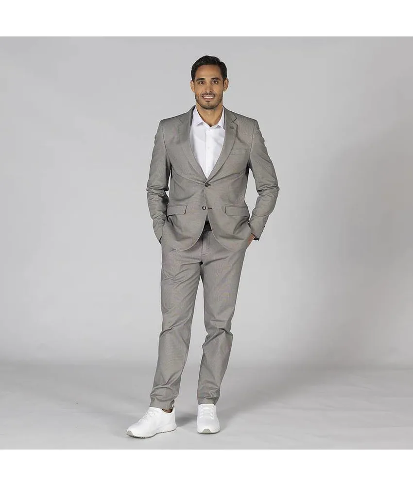 Blazer da uomo 2 bottoni slim fit Garys Meeting, largo aprox: 73 cm