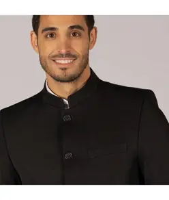 Blazer da uomo con colletto mao Garys