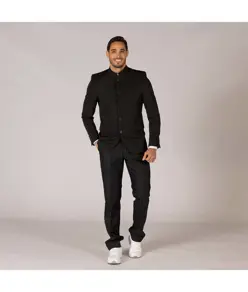 Blazer da uomo con colletto mao Garys