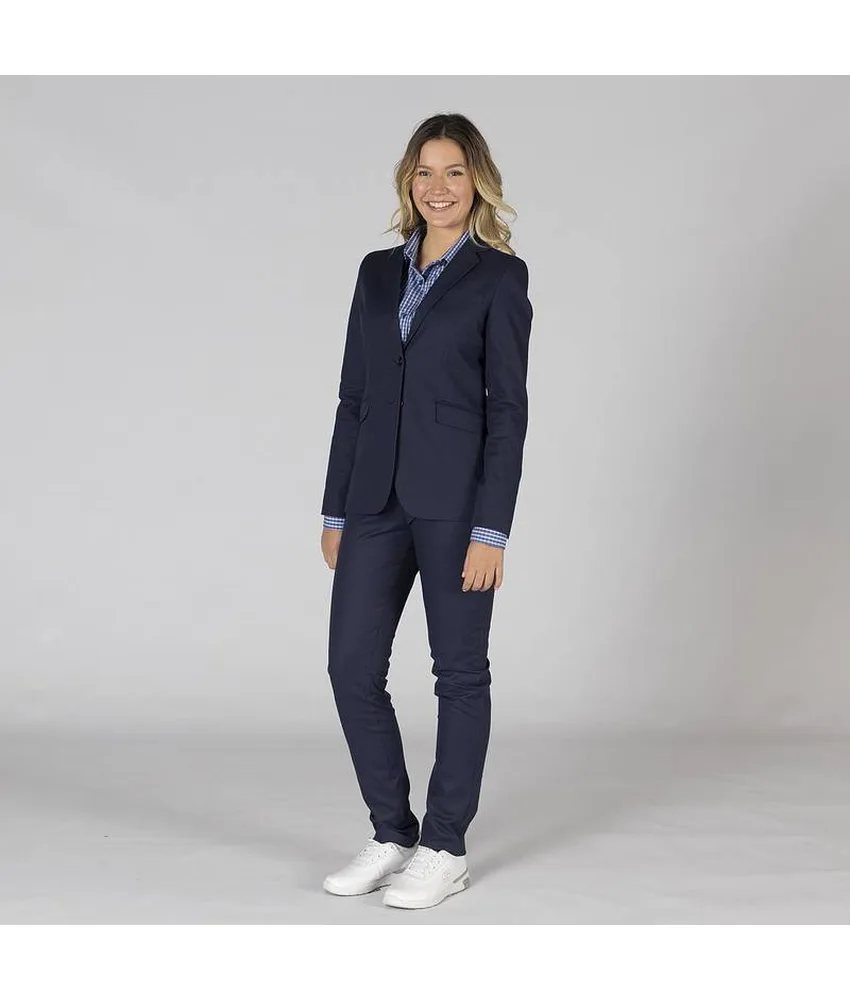 Blazer donna 2 bottoni Garys Meeting, apertura posteriore