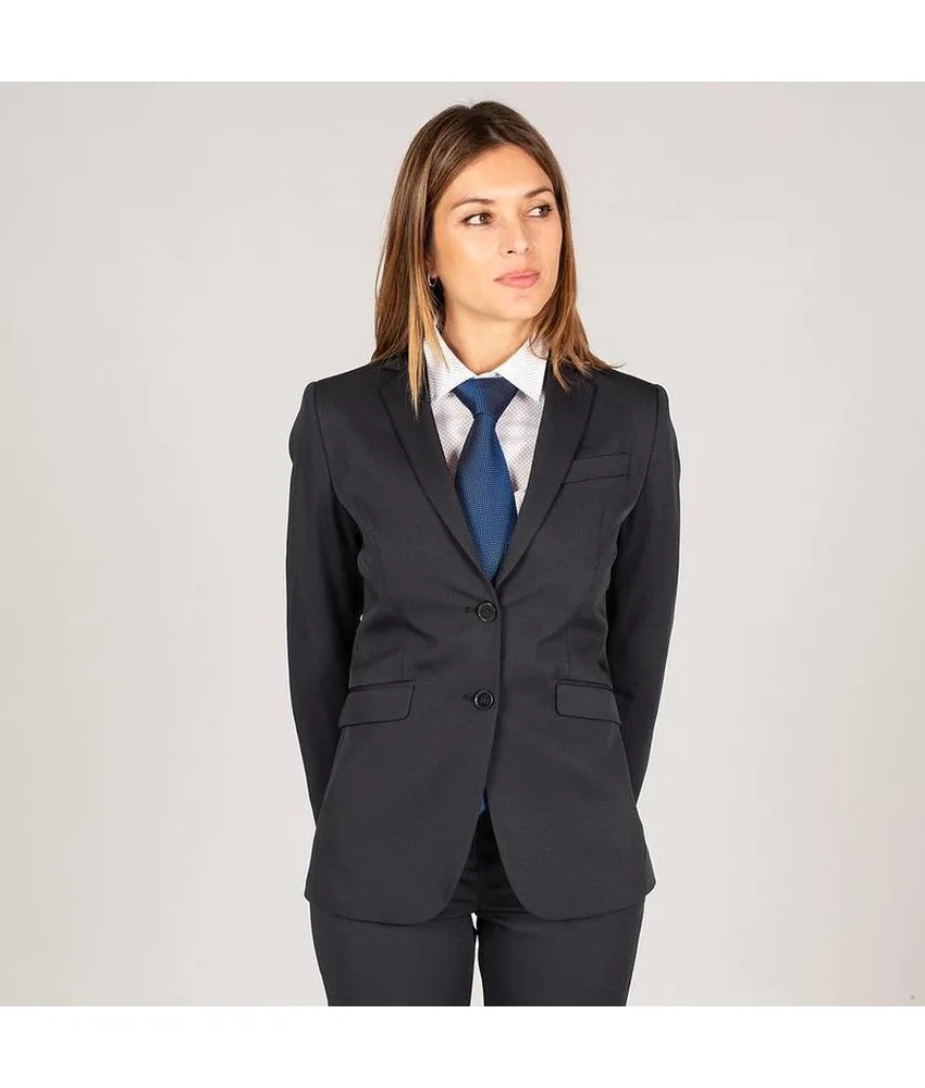 Blazer donna 2 bottoni tecno Garys, lunghezza approssimativa: 63 cm