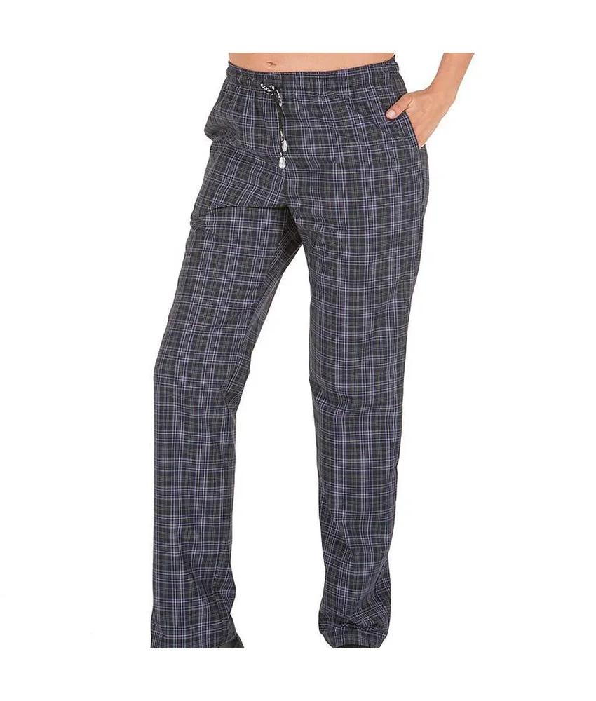 Blue stripe outer drawstring and elasticated trousers Garys