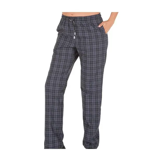 Blue stripe outer drawstring and elasticated trousers Garys