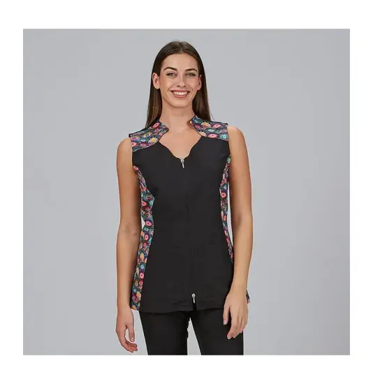 Blusa abierta mujer cremallera naia Garys