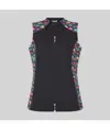 Blusa abierta mujer cremallera naia Garys