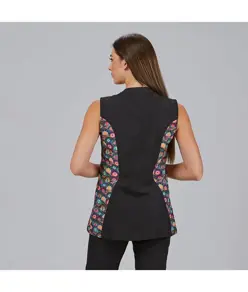 Blusa abierta mujer cremallera naia Garys