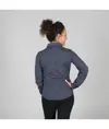 Blusa donna bottone nascosto m/lunga Garys