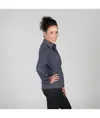 Blusa donna bottone nascosto m/lunga Garys