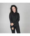 Blusa donna bottone nascosto m/lunga Garys