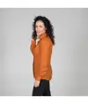 Blusa donna bottone nascosto m/lunga Garys