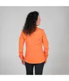 Blusa donna bottone nascosto m/lunga Garys