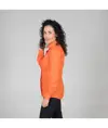 Blusa donna bottone nascosto m/lunga Garys