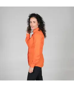 Blusa donna bottone nascosto m/lunga Garys