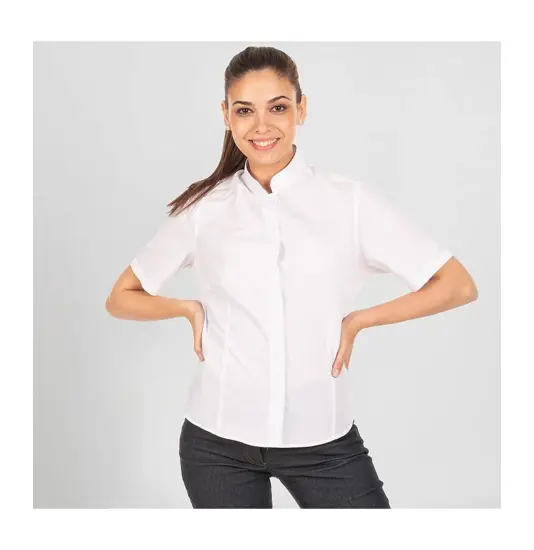 Blusa donna c/con collo m/l pop Garys Redline