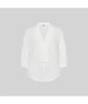 Blusa donna colletto rever nastro flavia Garys
