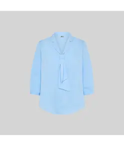 Blusa donna colletto rever nastro flavia Garys