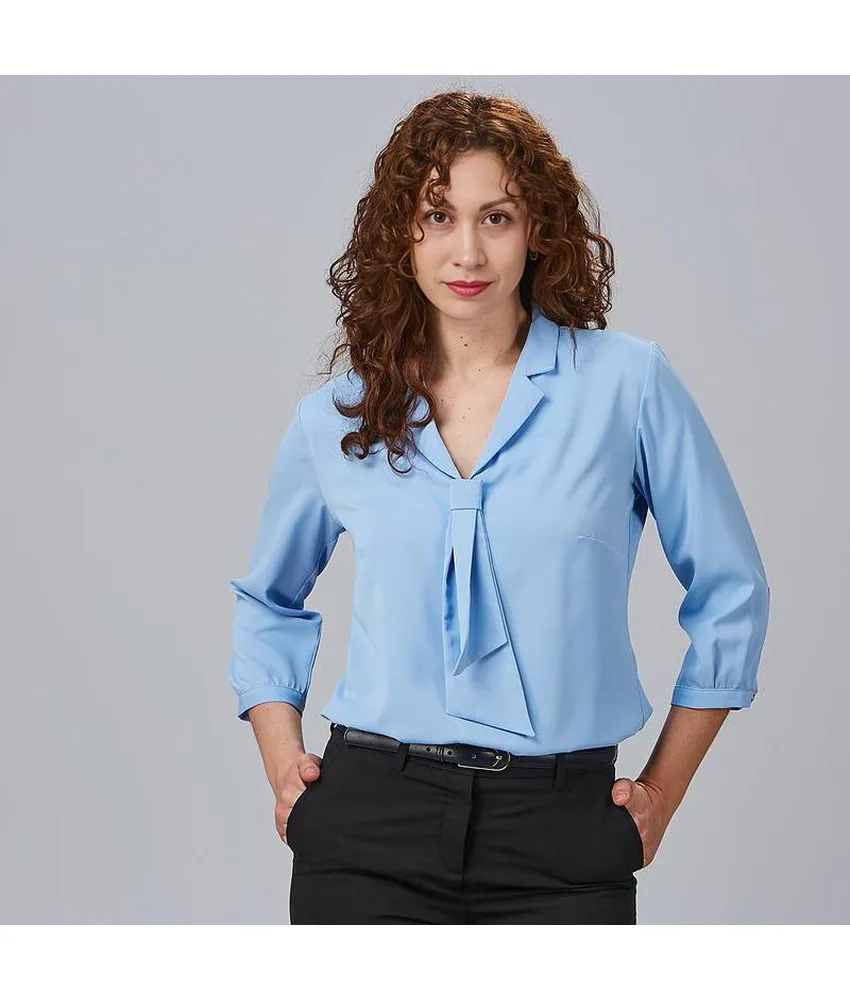 Blusa donna colletto rever nastro flavia Garys