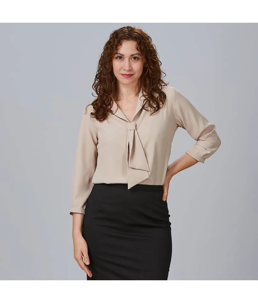Blusa donna colletto rever nastro flavia Garys