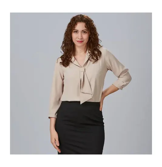 Blusa donna colletto rever nastro flavia Garys