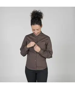 Blusa donna collo alla coreana m/l Garys