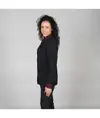 Blusa donna collo con collo m/lunga combinato Garys