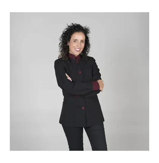 Blusa donna collo con collo m/lunga combinato Garys