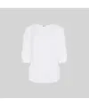 Blusa donna manica arricciata rosanna Garys