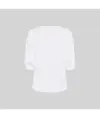 Blusa donna manica arricciata rosanna Garys