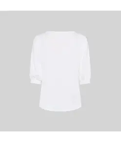 Blusa donna manica arricciata rosanna Garys