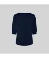 Blusa donna manica arricciata rosanna Garys
