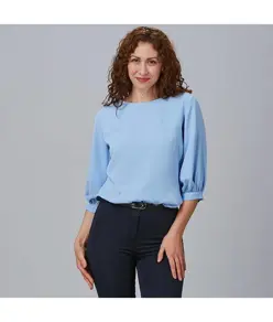 Blusa donna manica arricciata rosanna Garys